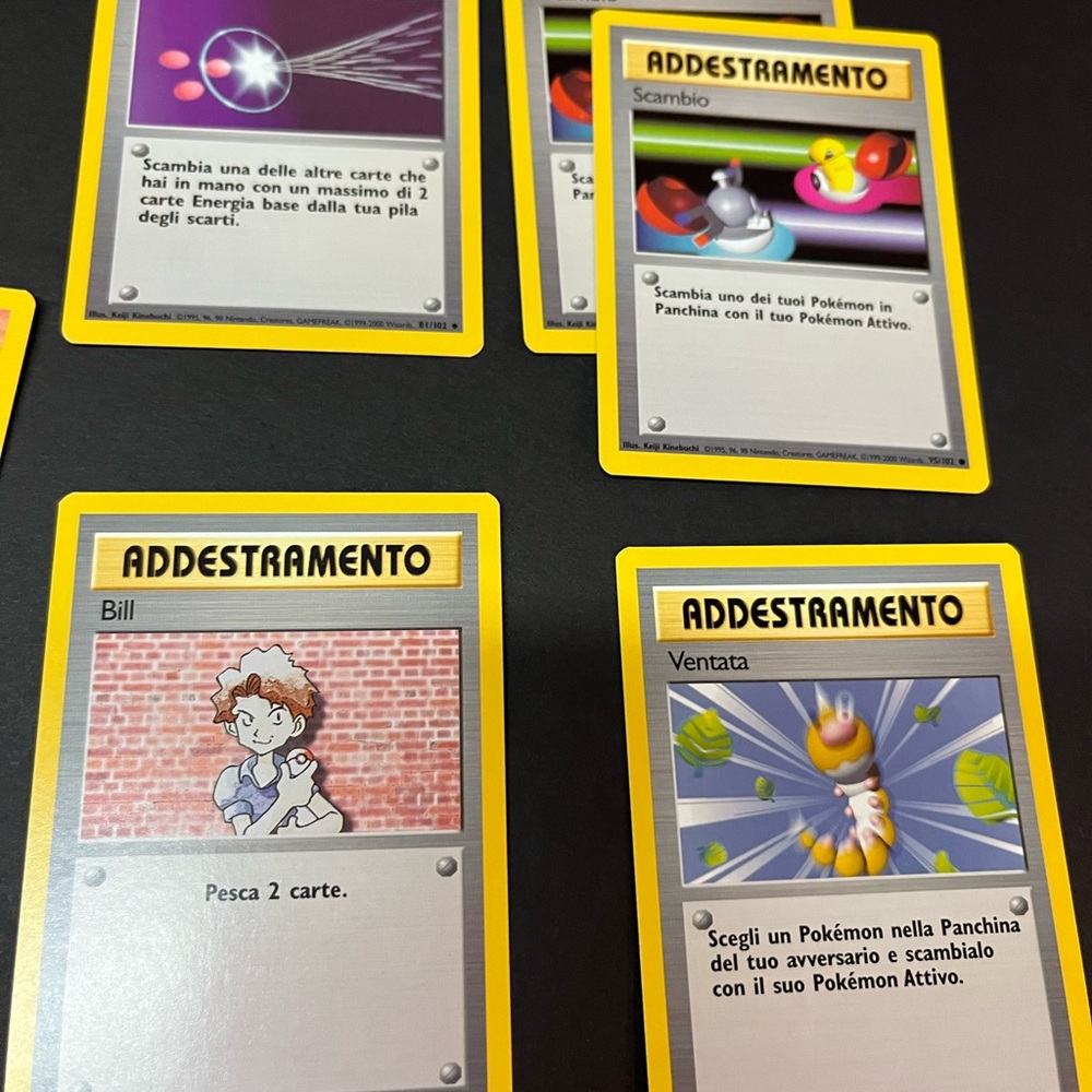 Pokemon vintage 1999 ITALIAN base set (1 sealed base set pack) - Picture 6 of 9